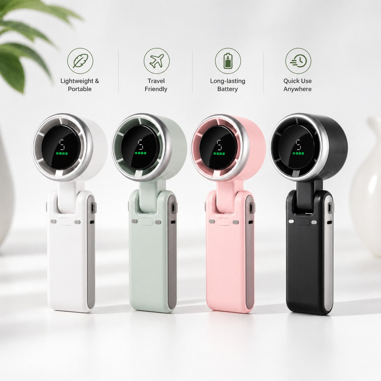 Portable Mini Rechargeable Turbo Fan