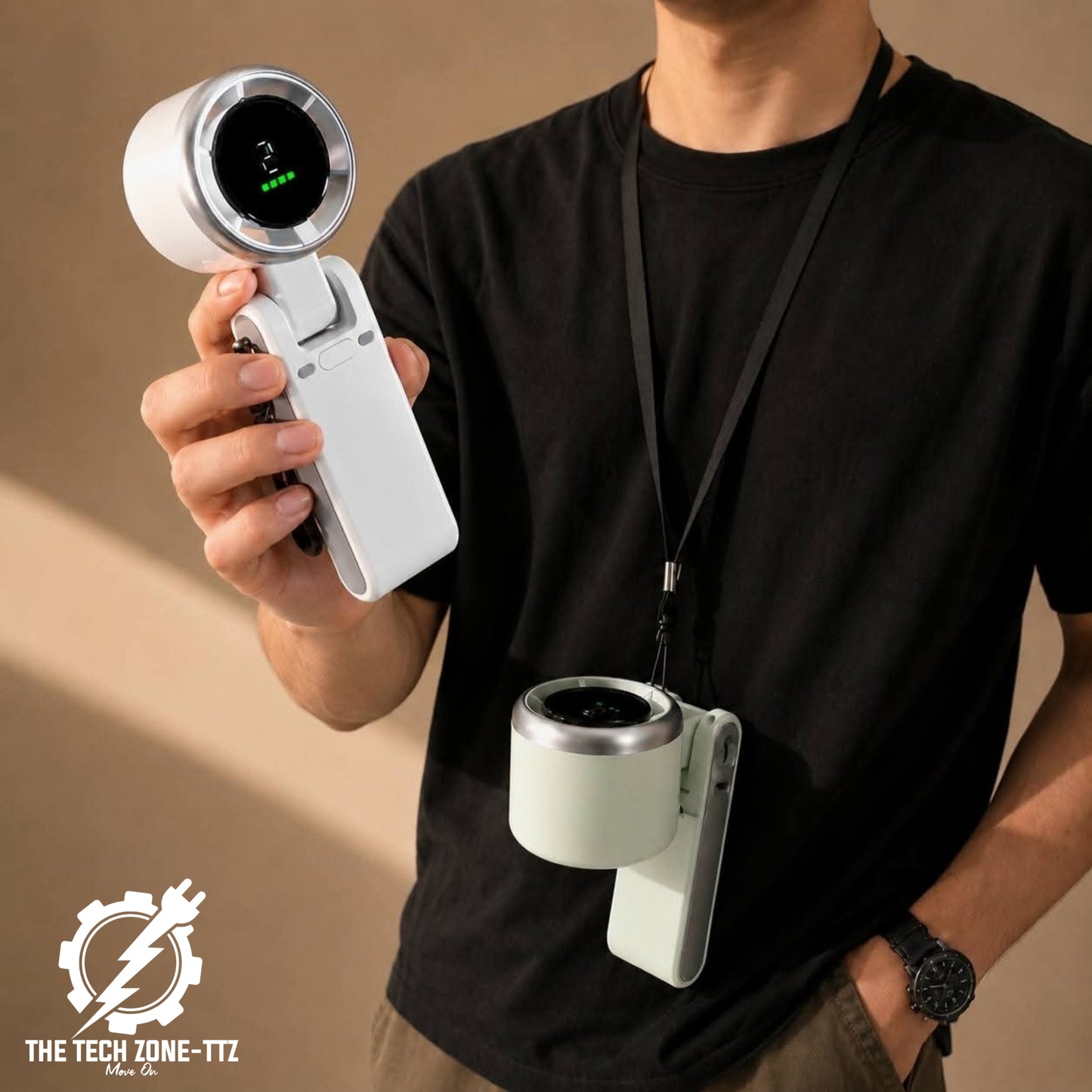 Portable Mini Rechargeable Turbo Fan