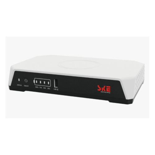 SKE POE-36E 20000MAH LifePO4 Battery 36Watt 5V 9V 12V 3A Mini DC Router UPS (All in one)