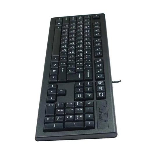 A4TECH KRS-82BD (Extended Version) Black Wired Multimedia Keyboard with Bangla