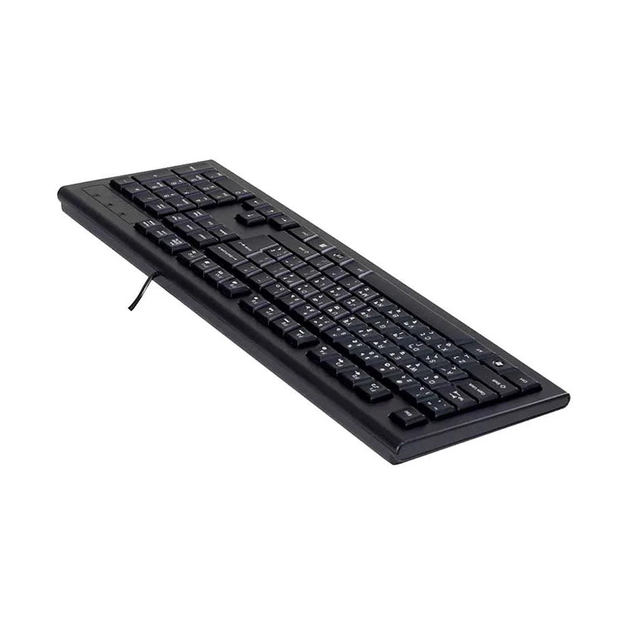 A4TECH KRS-82BD (Extended Version) Black Wired Multimedia Keyboard with Bangla